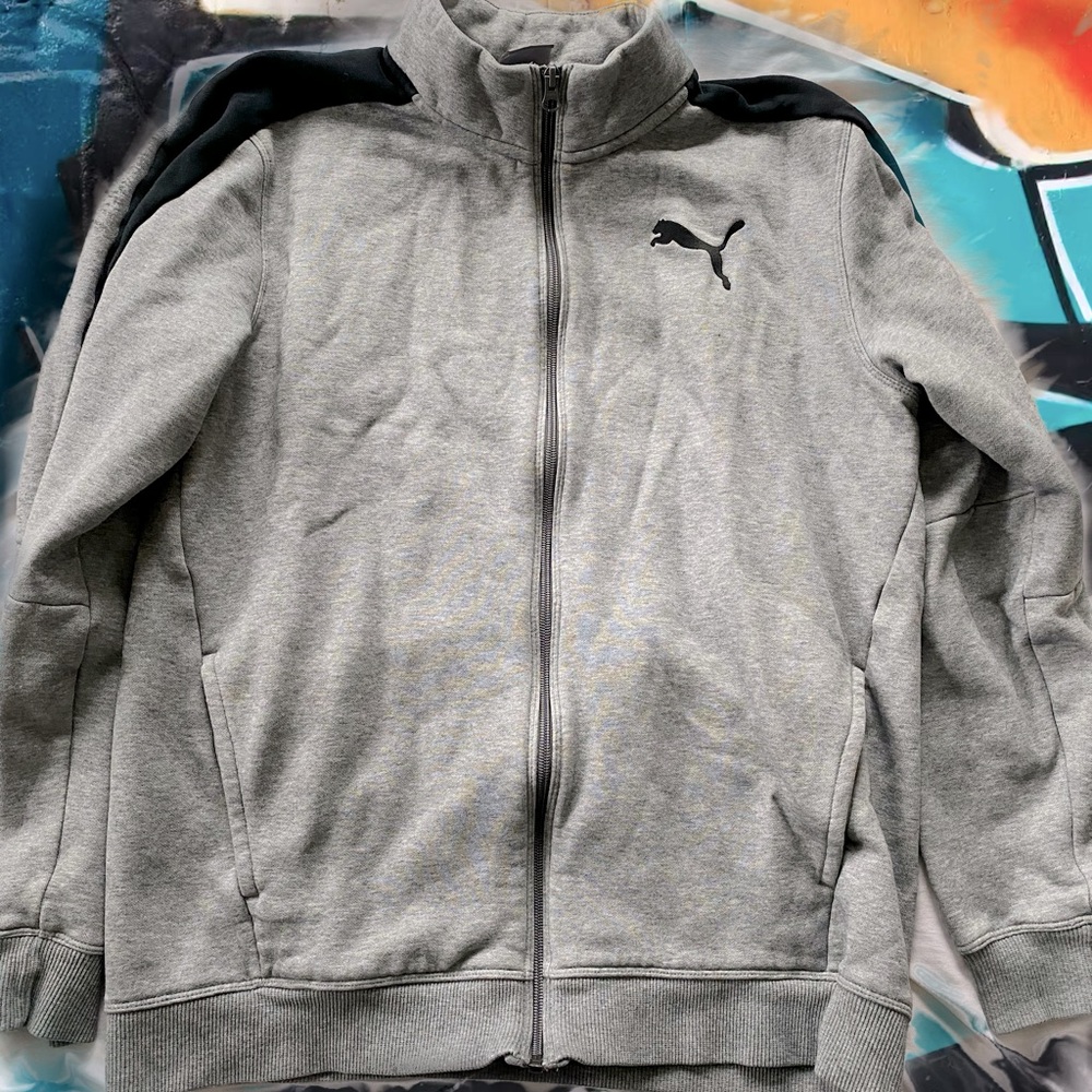 Puma athletic zip-up